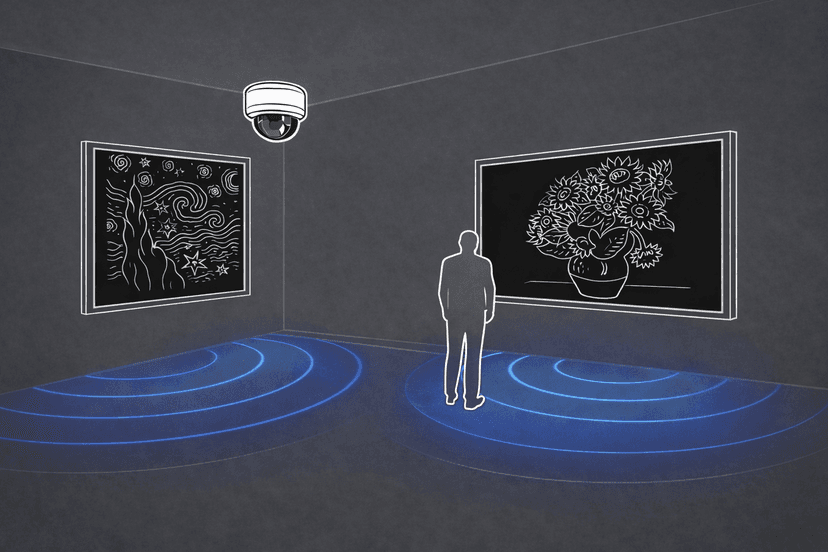 Engagement zones — artwork-level attention measurement